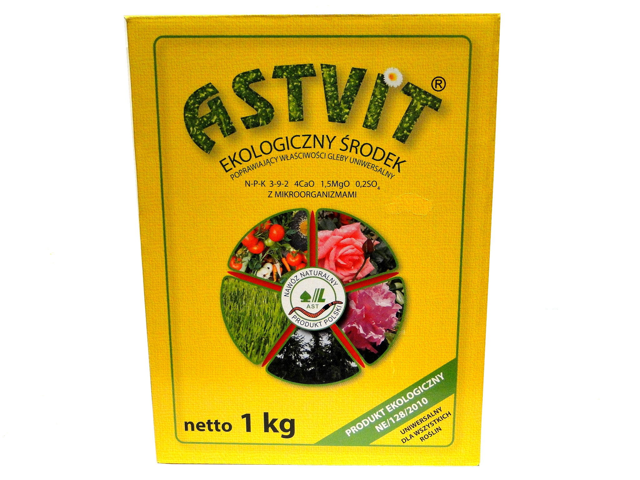 ASTVIT Uniwersalny nawóz ekologiczny -  1 kg