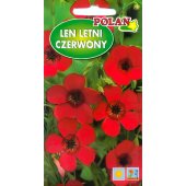 Len letni czerwony (Linum grandiflorum rubrum) - 1 g