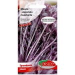 MIZUNA Japońska musztarda (czerwona) (Brassica rapa var.japonica) - 2 g