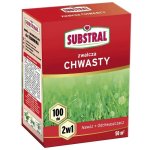 Substral Nawóz do trawnika 2w1 (zwalcza chwasty, długo działający 100dni) - 1 kg