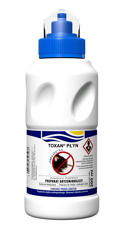 Toxan płynny - 200 ml (Bromadiolone)